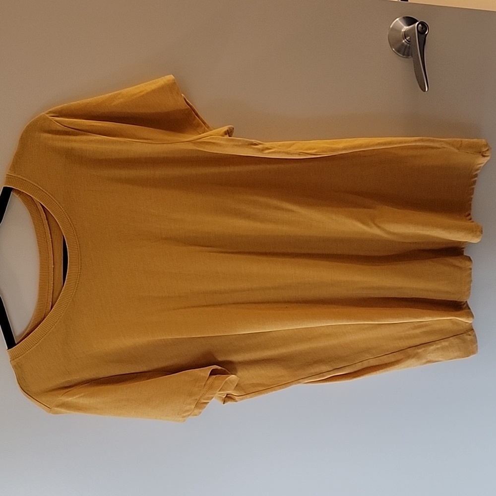 Torrid yellow tee